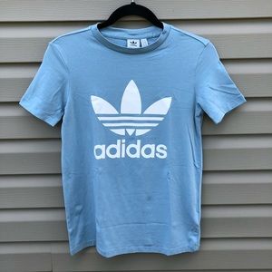 ADIDAS | Trefoil Sky Blue Tee